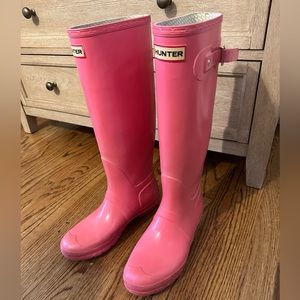Pink Hunter Boots